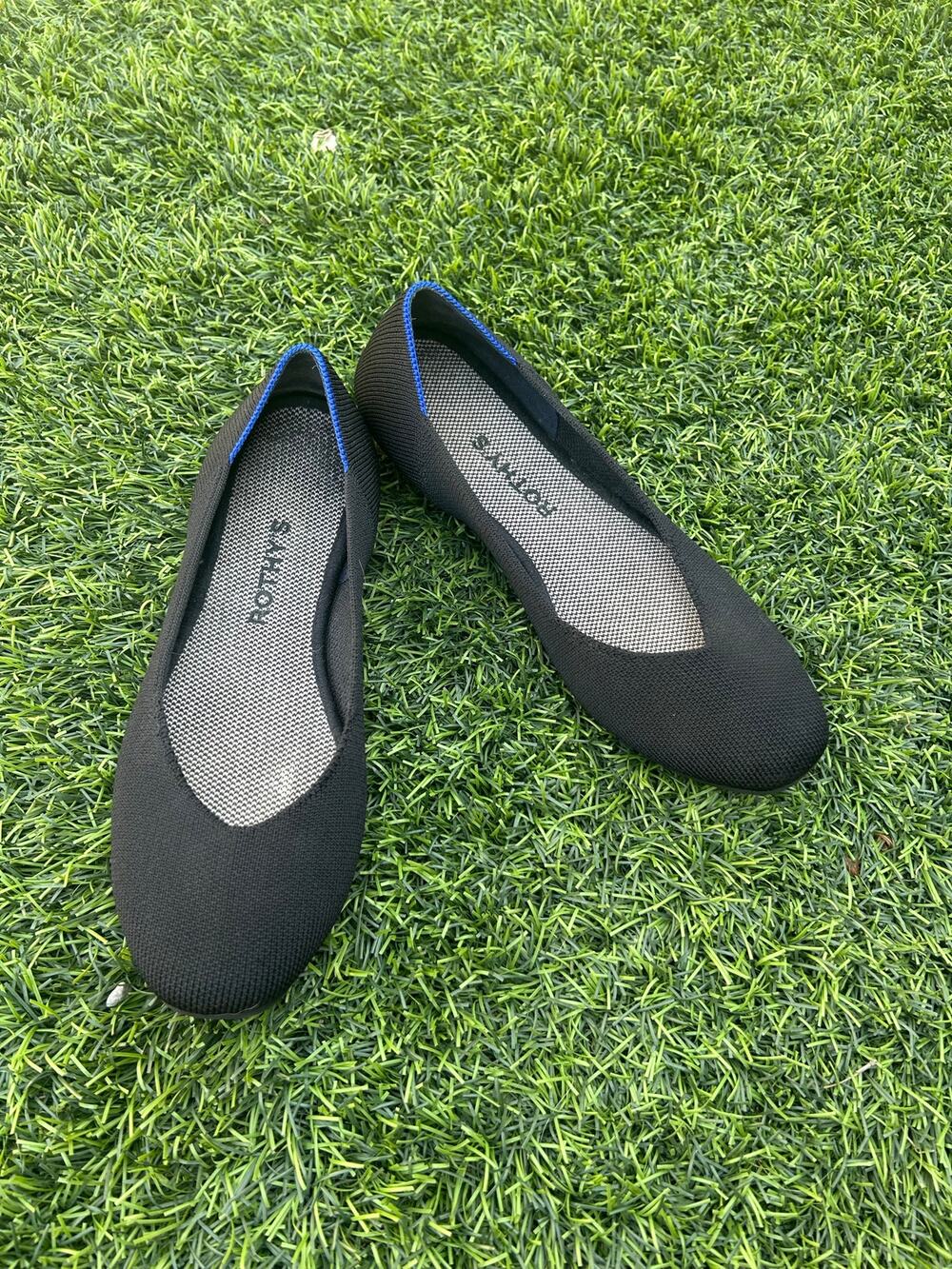Rothys the daily knit round toe washable flats
